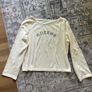 Madewell QUEENS, New York Shirt Medium